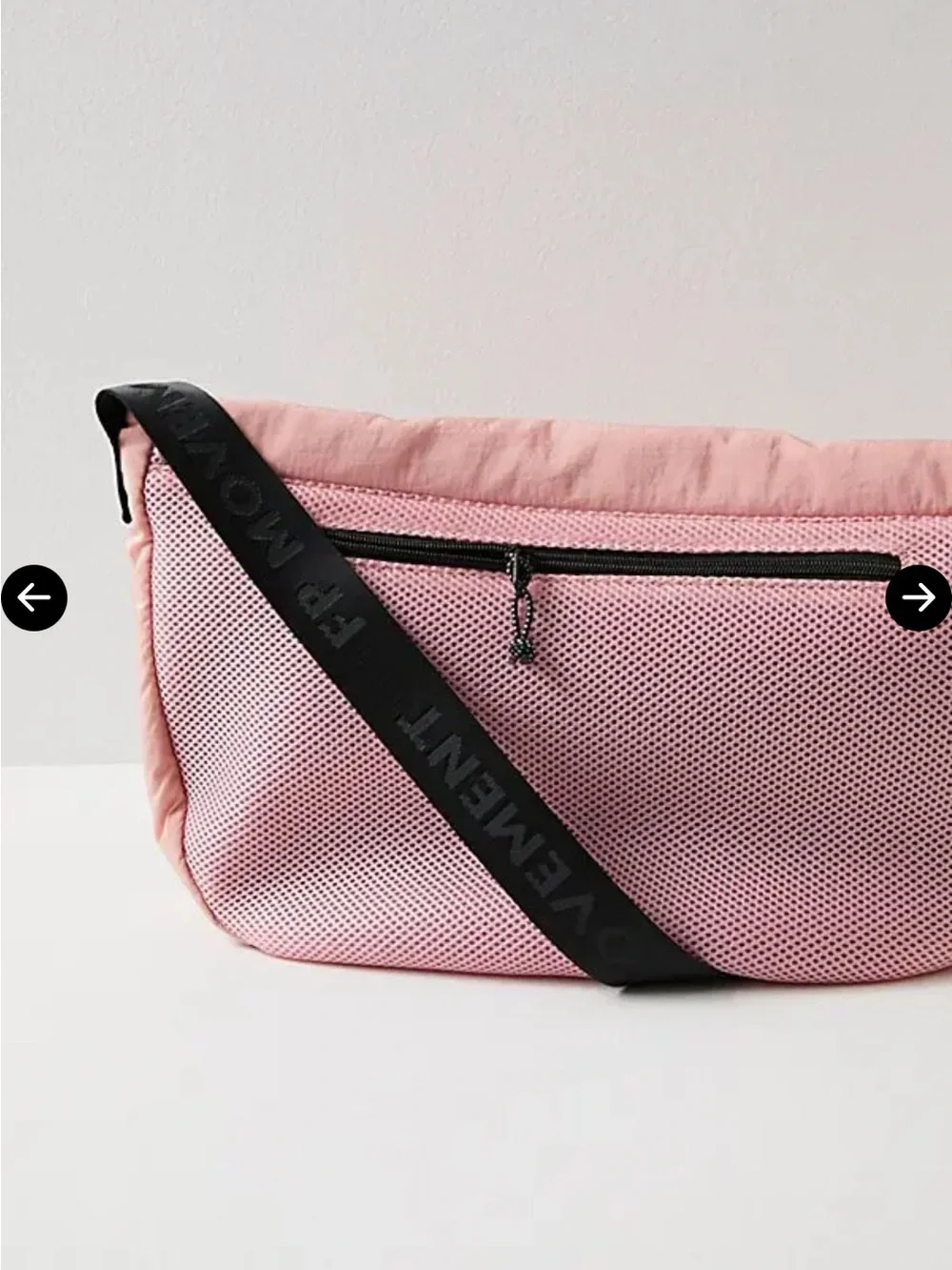 FP Movement Playoff Sherpa Messenger Bag in Pink Like New! RT $138